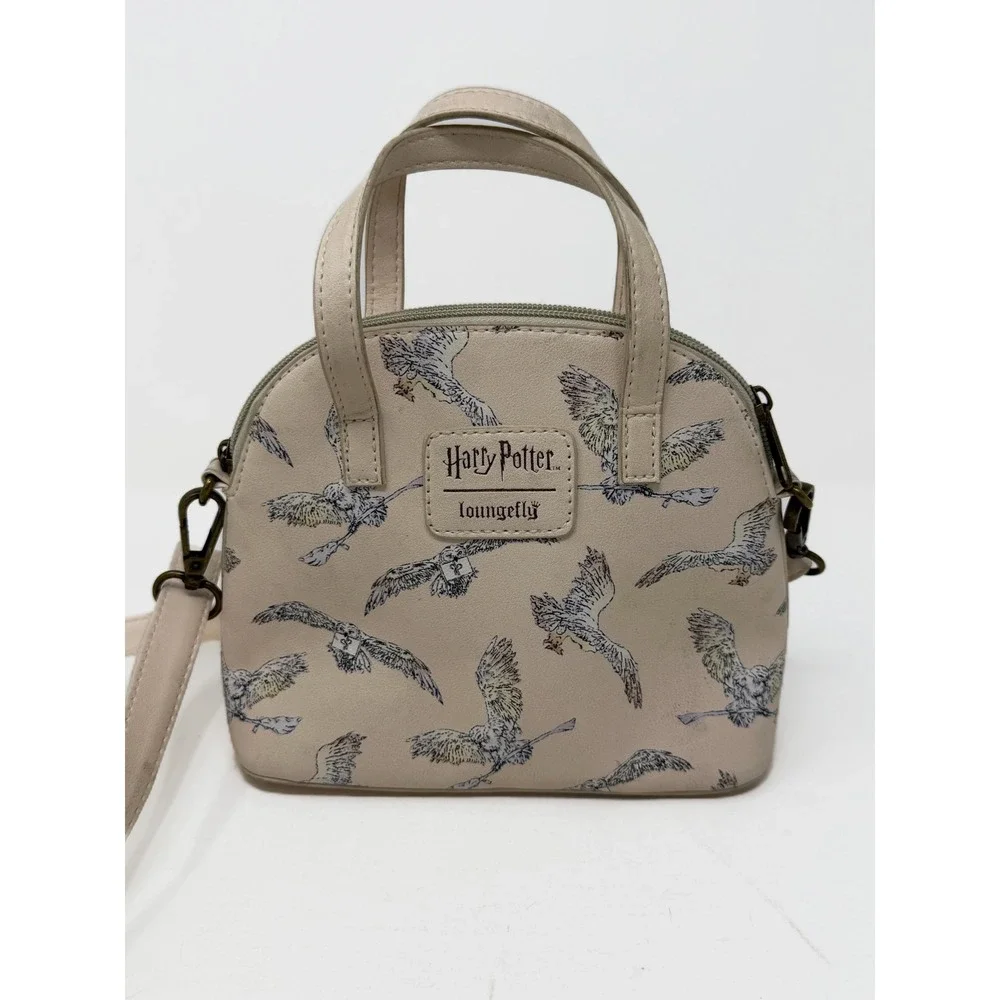Harry Potter Loungefly Hedwig Crossbody Mini Satchel Purse Owl Hogwarts Bag